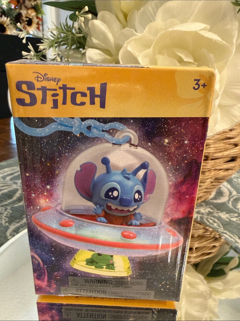 Disney Stitch UFO Keychain Mystery Box -1 keychain